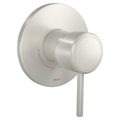 Acabamento monocomando de chuveiro redonda deca you dynamic white 4993.BR104.CHU.MT