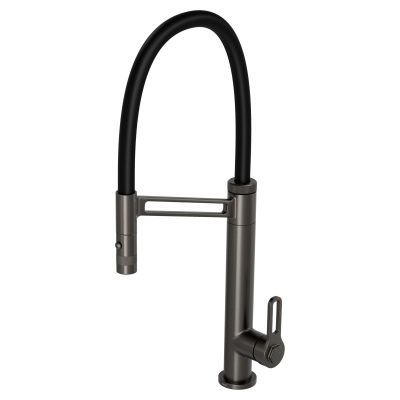 Misturador Monocomando Gourmet Cozinha Mesa Deca Urban Dark Antracite/Grafite e Preto 2289.GF.IND.MT.PT