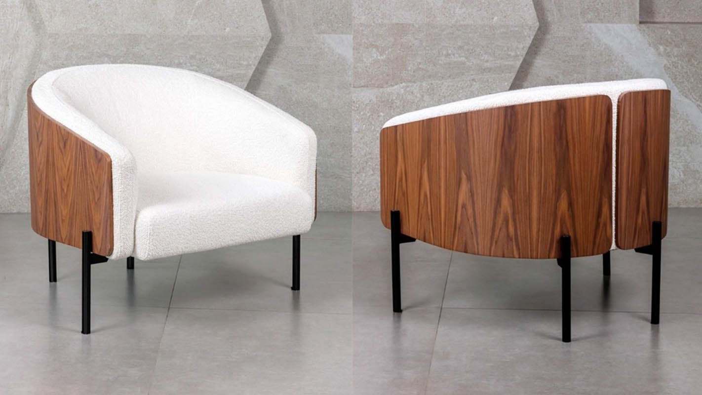 Max FahrerPoltrona Toots, da Fahrer: harmonia musical no design