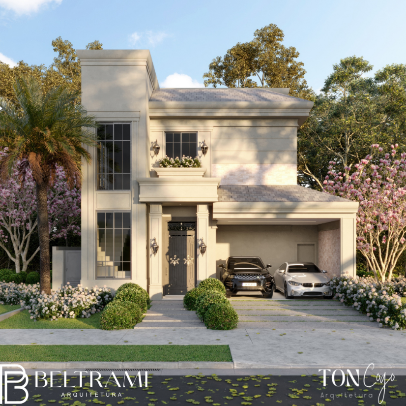 Ferrugem é o maior inimigo da porta de ferro – Foto: Render | Projeto: Priscila Beltrami Arquitetura