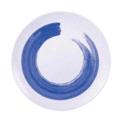 Prato Raso Soho Porcelana Decorada 28Cm