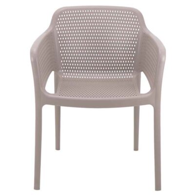 Cadeira Gabriela Polipropileno E Fibra Vidro Camurca