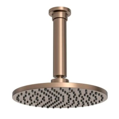 Chuveiro Com Tubo Teto Deca Aquamax Corten Matte 1998.CT.TET.MT