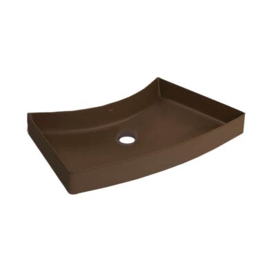 Cuba Apoio/sobrepor com mesa Deca Marrom Fosca L.127.22