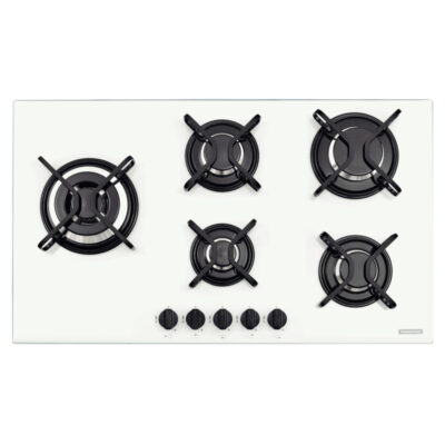 Cooktop a Gas Penta Side Plus Vidro Temperado Branco Tr