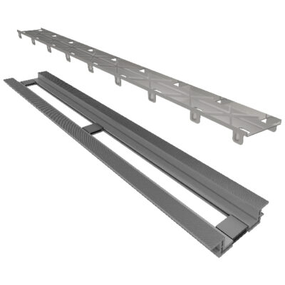 Ralo Linear Elleve Infinity Tampa Oculta C/ Base PVC 120 Cm - 469