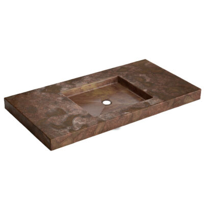 Cuba Apoio Retangular Deca Ferrugem L.117.56