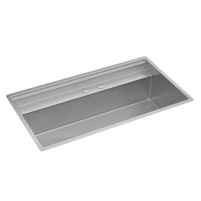 Cuba de Cozinha Retangular c/Deck Deca 90x50cm Funstation Inox CC.680.90.FUN.INX