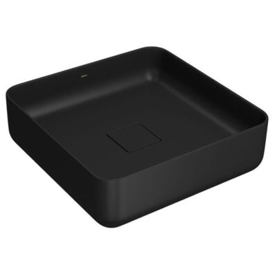 Cuba Quadrada Apoio Deca 40cm Ebano Fosco L.11040.94