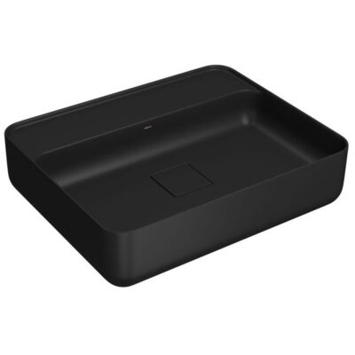 Cuba Retangular Apoio com Mesa Deca 50cm Ebano Fosco L.13050.M.94