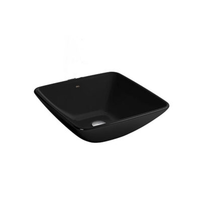 Cuba de Apoio Quadrada Preto Deca L.1037.95