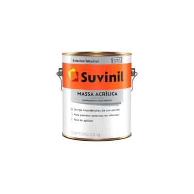 Massa Corrida Acrílica 5,5 KG Suvinil