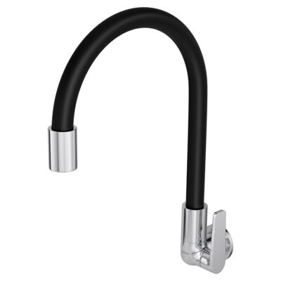 Torneira Cozinha Parede Deca Motion Cromada e Preto 1168.C23.PT