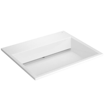 Cuba Sobrepor Retangular Com Valvula Oculta Deca L.870.17