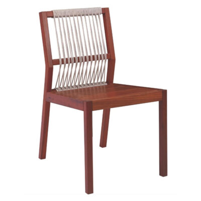 Cadeira Lanati Madeira Jatoba Fsc Encosto Corda