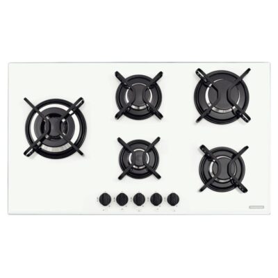 Cooktop a Gas Penta Side Plus Vidro Temperado Branco Tr