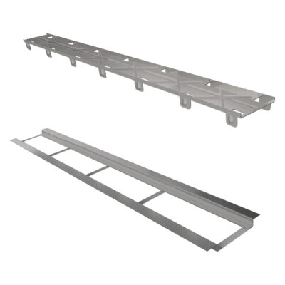 Ralo Linear Elleve Infinity Tampa Oculta C/ Base Inox 120 Cm - 258