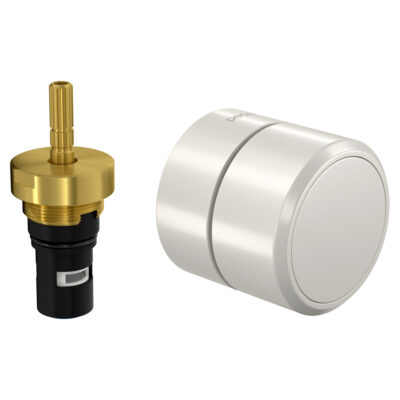 Acabamento pressão chuveiro redonda deca you dynamic white 4916.BR104.PQ.MT