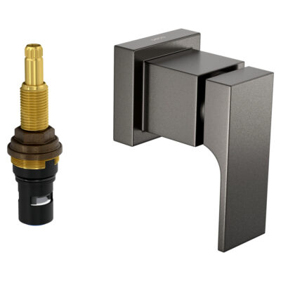 Acabamento pressão chuveiro Deca Unic Dark Antracite/Grafite 4916.GF90.PQ.MT