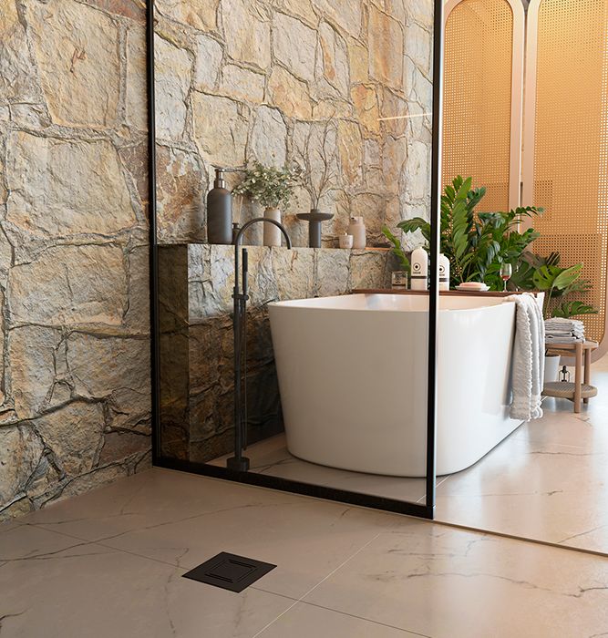 Grelha Flat Black Matte da Elleve