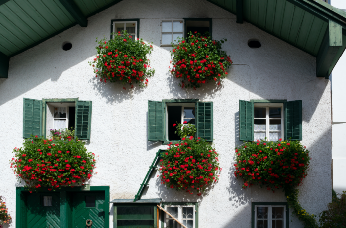 9. Tons de verde na fachada trazem conexão com a natureza e deixam a fachada mais moderna e acolhedora – Foto: Freepik
