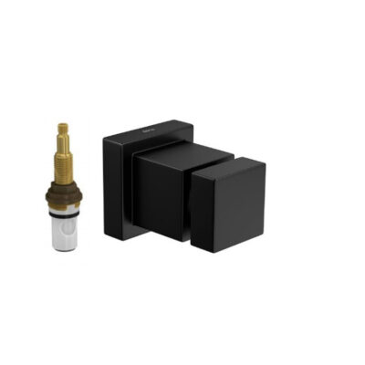 Acabamento Black Matte pressão chuveiro Cubo Deca 4916.BL86.PQ.MT