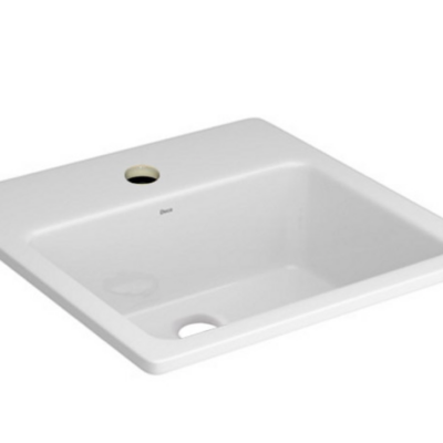 Cuba Sobrepor Quadrada Com Mesa 410mm Deca L.730.17