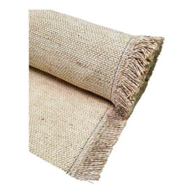 Palha Natural Castanho Bucle 1,60 Cm De Largura