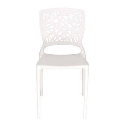 Cadeira Joana Polipropileno E Fibra Vidro Amarelo