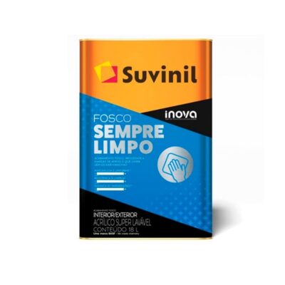 Tinta Acrílica Inova Premium Fosco Sempre Limpo Branca 18L Suvinil