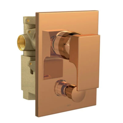 Monocomando 4 vias Chuveiro Com Desviador Para Banheira Deca Unic Red Gold 2994.GL90.RD