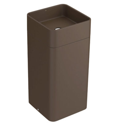 Cuba Deca Piso Quadrada Marron Fosca Deca LC.26.22