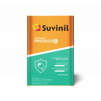 Tinta Acrílica Fachada Protegida Branco Neve 18 litros Suvinil