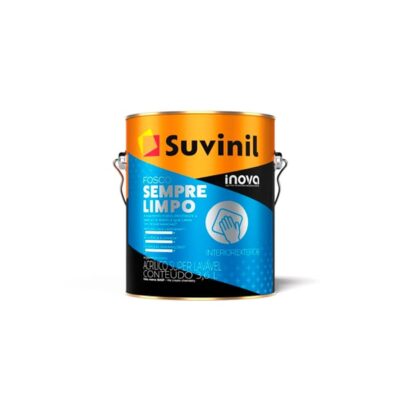 Tinta Acrílica Inova Premium Fosco Sempre Limpo Branca 3,6 litros Suvinil