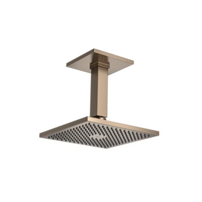 Chuveiro Com Tubo De Teto Quadrado Corten Deca 1992.CT.TET.MT