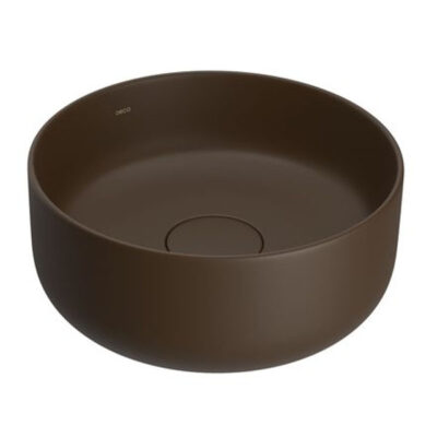 Cuba Redonda Apoio Deca 30cm Marrom Fosco L.12030.22