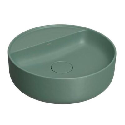 Cuba Redonda Apoio com Mesa Deca 40cm Salvia L.12040.M.49