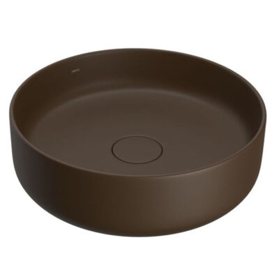 Cuba Redonda Apoio Deca 40cm Marrom Fosco L.12040.22