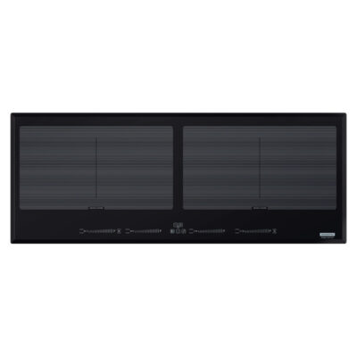 Cooktop Por Inducao Slim Slider Bridge 4EI 90 Vidro Pre