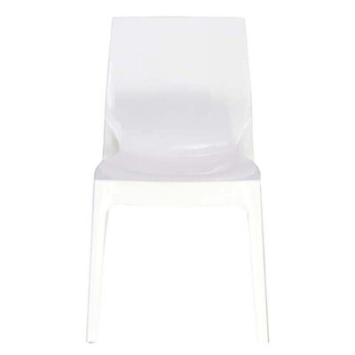 Cadeira Alice Brilho Summa Polipropileno Branco