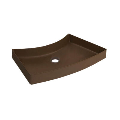 Cuba Apoio/sobrepor com mesa Deca Marrom Fosca L.127.22