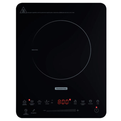 Cooktop Portatil Por Inducao Slim Touch EI 30 1 Comando Touch V