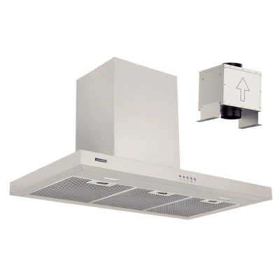 Coifa Parede Dritta Wall Split Aco Inox Cm 220V