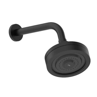 Chuveiro Redondo 120 Mm Com Sistema Autolimpante Master Black Matte B5008C6R0B Celite 