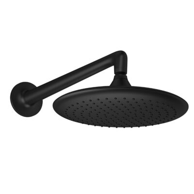 Chuveiro Parede Redondo Jader Almeida Deca Black Matte 2107.BL.CT.MT