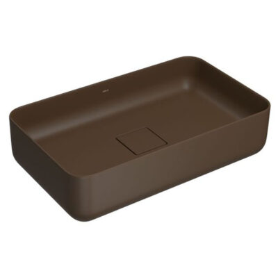 Cuba Retangular Apoio Deca 50cm Marrom Fosco L.13050.22