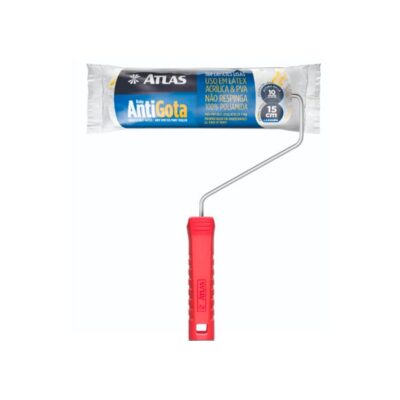 Rolo de Lã AntiGota 15cm para Parede e Teto Atlas