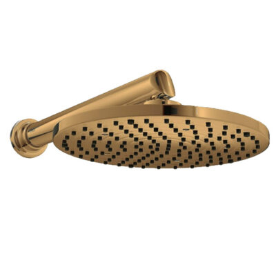 Chuveiro Gold Matte Deca Aquamax C/Tubo Parede 1998.GL.CT.MT