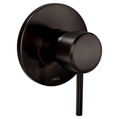 Acabamento monocomando de chuveiro redonda deca you brown matte 4993.MR104.CHU.MT