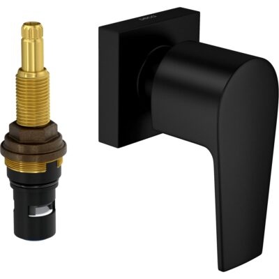 Acabamento pressão chuveiro Deca Level Black Matte 4916.BL26.PQ.MT